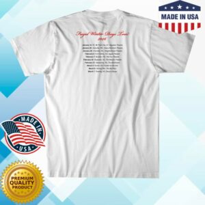 kenny The Ocean Blue Store Merch 2026 Frigid Winter Days Tour Shirt