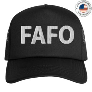 kenny The Officer Tatum Store Fafo Embroidered Trucker Hat