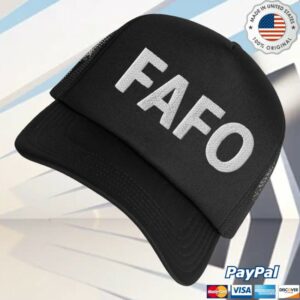 kenny The Officer Tatum Store Fafo Embroidered Trucker Hat0
