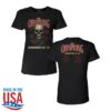 kenny The Offspring Store Merch Rose Skull 2026 Ladies Tour Shirtss