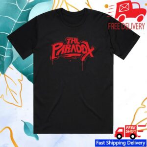 kenny The Paradox Merch Store Black Spray Paint Tee 1