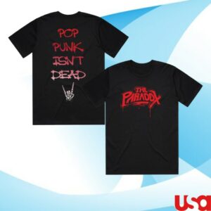 kenny The Paradox Merch Store Black Spray Paint Teess