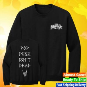 kenny The Paradox Merch Store Shop Black Pop Punk Isn't Dead Crewneck