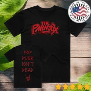 kenny The Paradox Merch Store Shop Black Pop Punk Isn't Dead Tee