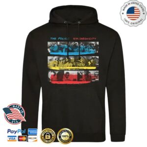 kenny The Police Merch Synchronicity Youth Logo Hoodie
