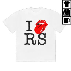 The Rolling Stones Shop Store Merch Shop I Tongue Rs T-Shirt