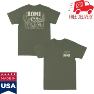 The Rome Merch Collective Merch Shop Store Coyote Tour Tee