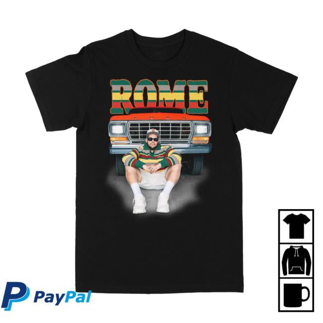 The Rome Merch Collective Merch Shop Store Truck T-Shirt 2 The Rome Merch Collective Merch Shop Store Truck T-Shirt