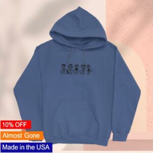 kenny The Runarounds Merch Store Li'l Dudes Blue Hoodie
