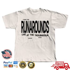 kenny The Runarounds Merch Store Troubadour Logo T Shirt
