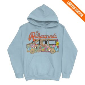 kenny The Runarounds Store Merch Minivan Blue Hoodie