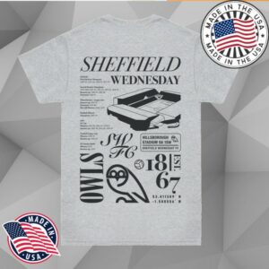 kenny The Terrace Store Sheffield Wednesday Iconic Collection Shirt Grey