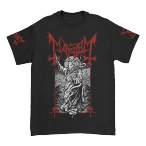 The True Mayhem Store Merch Shop Shepherd Of Satan T-Shirt (Black)
