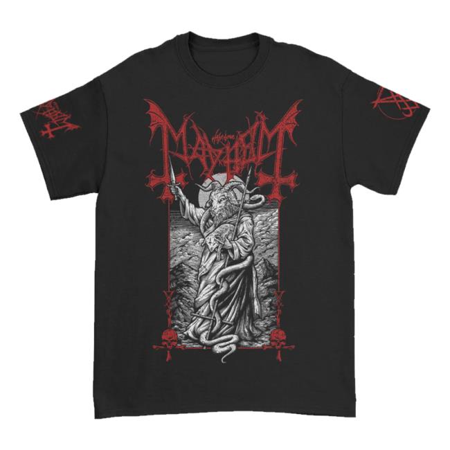 The True Mayhem Store Merch Shop Shepherd Of Satan T-Shirt (Black) 2 The True Mayhem Store Merch Shop Shepherd Of Satan T-Shirt (Black)
