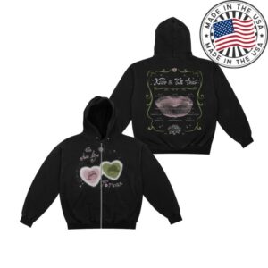 kenny The Two Lips Store Merch The Two Lips Tour Black Zip Up Hoodie