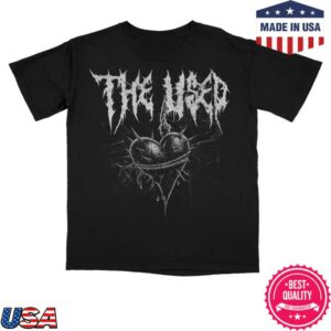 The Used Merch Shop Spiked Heart Tee