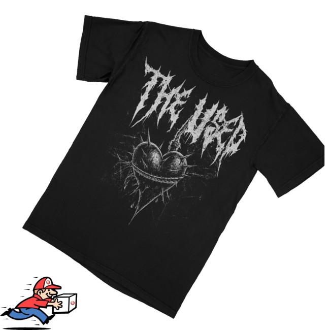 The Used Merch Store Spiked Heart Shirt 3 The Used Merch Store Spiked Heart Shirt