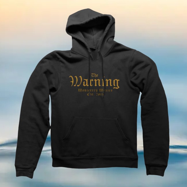 The Warning Merch Store Gold Logo Hoodie 2 The Warning Merch Store Gold Logo Hoodie