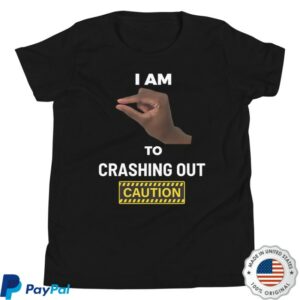 kenny This Close Merch Kids I Am This Close To Crashing Out V1 Shirt