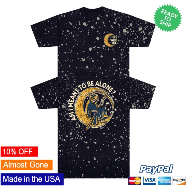This Wild Life Merch Store Alone Moon Tee Speckled 2 This Wild Life Merch Store Alone Moon Tee Speckled