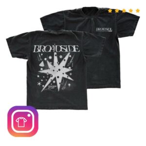 kenny Thriller Records Merch Shop Broadside Big Bang Black Tee