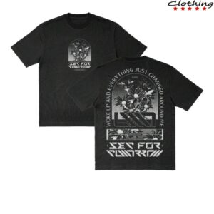 kenny Thriller Records Merch Store Set For Tomorrow Bouquet Black Shirt