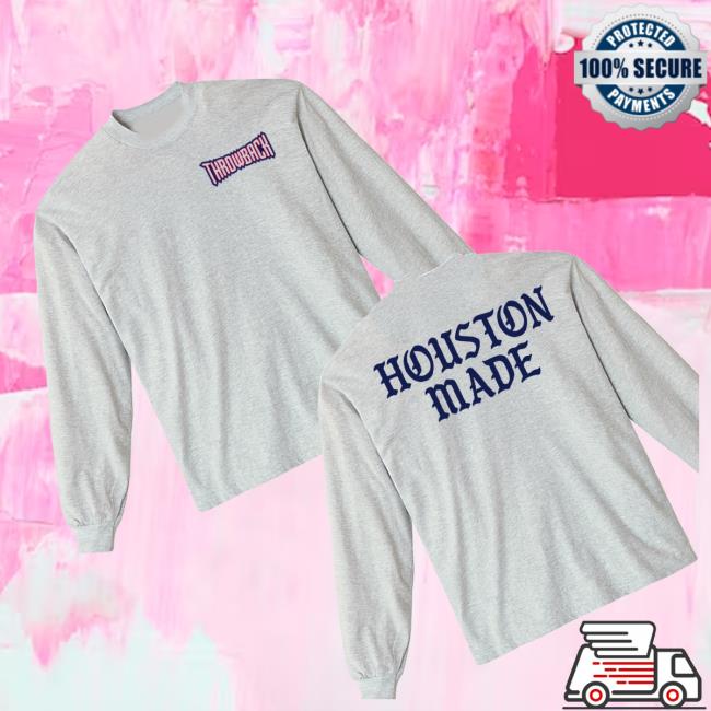 kenny Throwback City Merch Shop Store Bball Houston Made Long Sleeve Teed kenny Throwback City Merch Shop Store Bball Houston Made Long Sleeve Teed