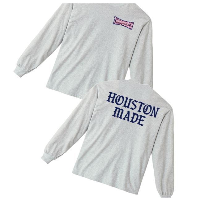 kenny Throwback City Merch Shop Store Bball Houston Made Long Sleeve Teer kenny Throwback City Merch Shop Store Bball Houston Made Long Sleeve Teer