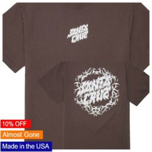 kenny Tillys Store Merch Shop Santa Cruz Razor Dot Mens Tee