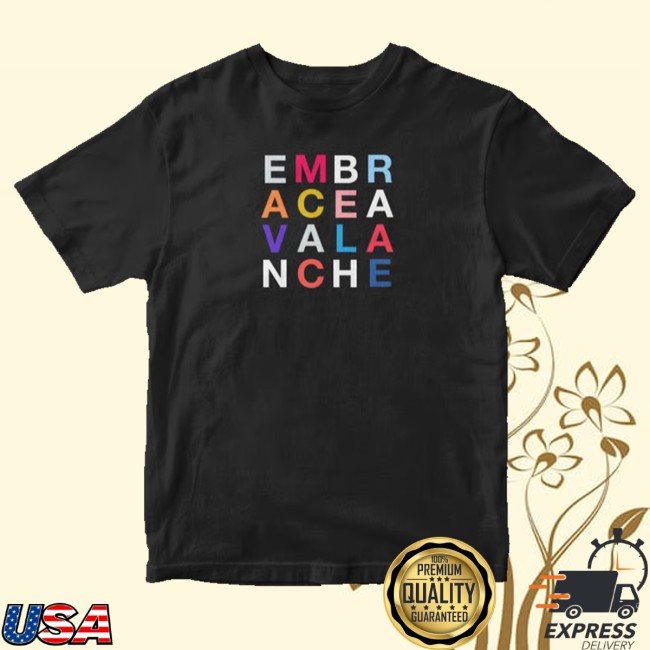 Townsend Music Merch Embrace Avalanche T-Shirt 2 Townsend Music Merch Embrace Avalanche T-Shirt