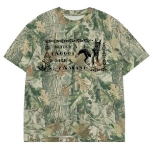 kenny Transfigure Print Merch Store Better A Faggot Than A Fascist Toad Turnip X Transfigure Shirt Camo