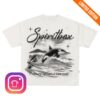 Tsunami Sea Merch Airbrush Orca White T-Shirt 4 Tsunami Sea Merch Airbrush Orca White T-Shirt