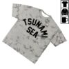 Tsunami Sea Merch Collegiate Crystal Silver T-Shirt 1 Tsunami Sea Merch Collegiate Crystal Silver T-Shirt