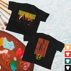 kenny Twenty One Pilots Merch Imagined Black Tee0