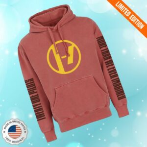 kenny Twenty One Pilots Merch Imagined Red Hoodie1