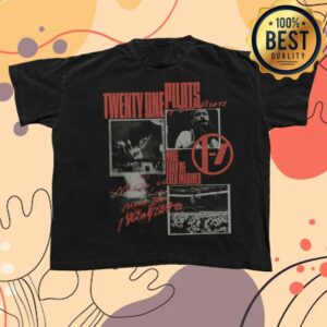 kenny Twenty One Pilots Merch Imagined Script Photo Tee