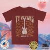 kenny Ty Myers Merch Shop Red Guitar Logo Tee