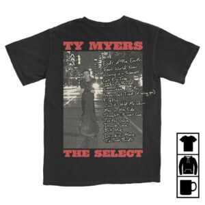 kenny Ty Myers Merch Store The Select Album Tee0