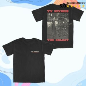 kenny Ty Myers Merch Store The Select Album Tee1