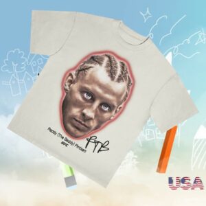 kenny Ufc Store Merch Men's Cream Paddy Pimblett Staredown T Shirt1