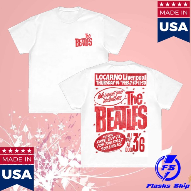 The Beatles Merrch Store Valentine's Day '63 Shirt 5 The Beatles Merrch Store Valentine's Day '63 Shirt