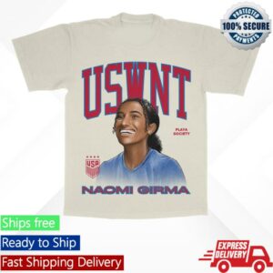 kenny Us Soccer Merch Shop Uswnt Playa Society Naomi Girma Shirt kenny Us Soccer Merch Shop Uswnt Playa Society Naomi Girma Shirt