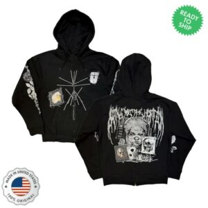 kenny Utopia Merch Store Bring Me The Horizon Zip Black Hoodie Nailed Symbolss kenny Utopia Merch Store Bring Me The Horizon Zip Black Hoodie Nailed Symbolss