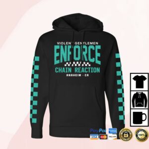 kenny Violent Gentlemen Enforce Chain Reaction Pullover Hoodie