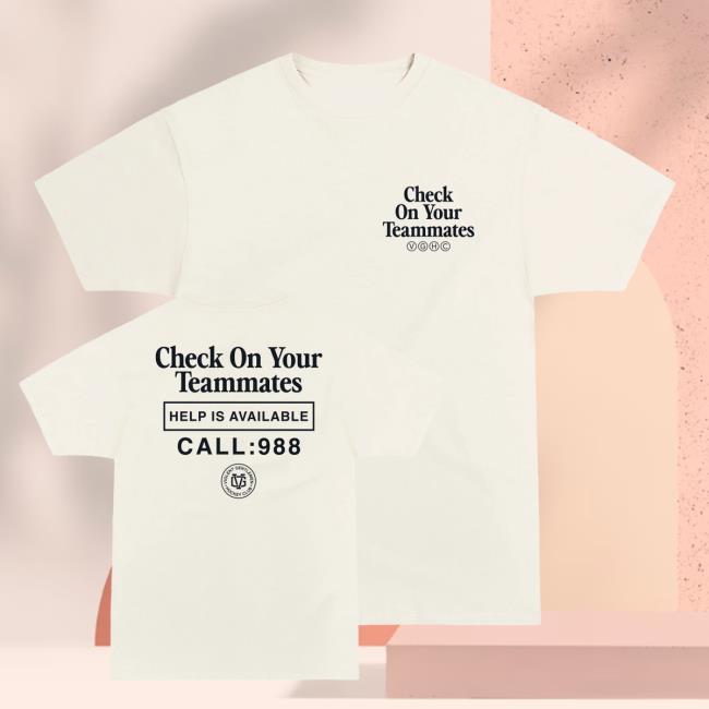 Violent Gentlemen Store Merch Shop Check On Your Teammates Premium Tee Shirt 5 Violent Gentlemen Store Merch Shop Check On Your Teammates Premium Tee