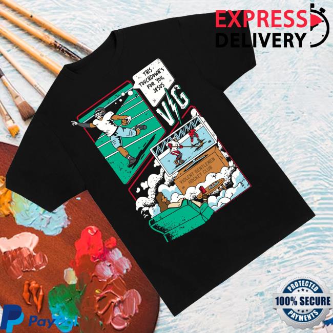 Violent Gentlemen Store Merch Shop Jesus Watches Hockey Premium Tee Shirt 3 Violent Gentlemen Store Merch Shop Jesus Watches Hockey Premium Tee