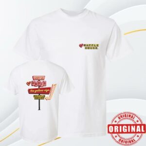 kenny Waffle House Merch Shop Store Meet Me Under The Yellow Sign Valentine'S Edition T Shirt