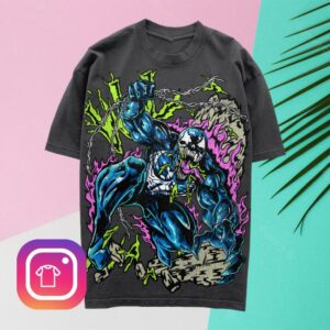 kenny Warren Lotas Merch Store Alien Villain T Shirt Vintage Black