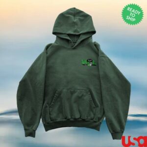 kenny Warren Lotas Merch Store Angry Man Hoodie Green