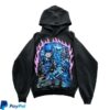 kenny Warren Lotas Merch Store Caped Hero Hoodie Black 1